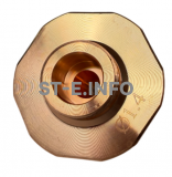 Сопло шестигранное для лазерной резки Raytools д.1,0мм арт. BD32-15-10-S - st-e.info - Магнитогорск