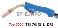 Горелка для полуавтоматической сварки TBi 7G Short, длина 3 метра - st-e.info - Магнитогорск