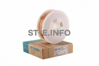 Проволока сарочная омеднённая Hyundai SM-70 (аналог СВ-08Г2С) - st-e.info - Магнитогорск