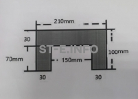 Гофрозащита усиленная 7000x210x30 для станков  - st-e.info - Магнитогорск