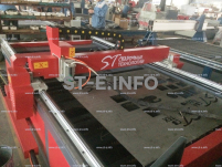 Портальный станок скоростной плазменной резки метала ST-1325UF - st-e.info - Магнитогорск