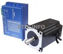 Шаговые двигатели с контроллером управления NEMA 34 - 86HSE12N-BC38 - st-e.info - Магнитогорск