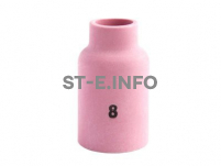 Сопло керамическое 13 мм L-25,5 мм №8 - st-e.info - Магнитогорск