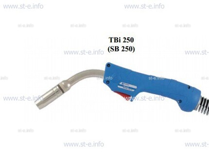 Горелка для полуавтоматической сварки TBi 250-blue-ESG, длина 4 метра - st-e.info - Магнитогорск
