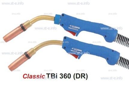 Горелка для полуавтоматической сварки TBi 360-blue-ESG, длина 3 метра - st-e.info - Магнитогорск