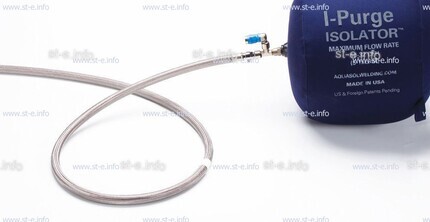Односторонняя заглушка с трубкой и клапаном ISO 6" (152 mm)  - st-e.info - Магнитогорск