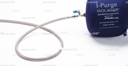 Односторонняя заглушка с трубкой и клапаном ISO 32" (813 mm)  - st-e.info - Магнитогорск