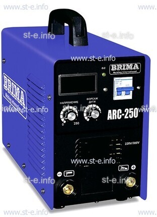 Сварочный аппарат Brima (инвертор) ARC 250 (220/380В) - st-e.info - Магнитогорск