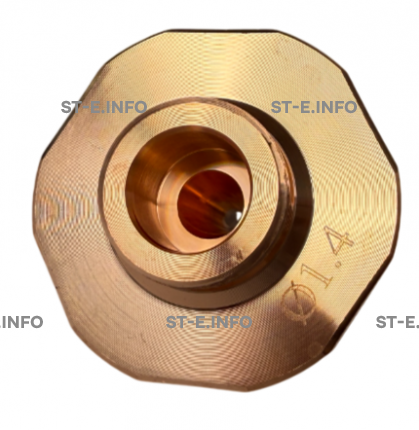 Сопло шестигранное для лазерной резки Raytools д.0,8мм арт. BD32-15-08-S - st-e.info - Магнитогорск