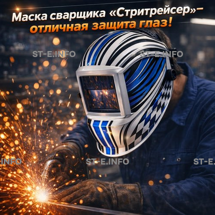 Маска сварщика хамелеон "Стритрейсер" (YXE-958I PRO) - st-e.info - Магнитогорск
