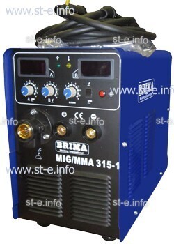 Сварочный инверторный полуавтомат BRIMA MIG/MMA-315-1 - st-e.info - Магнитогорск