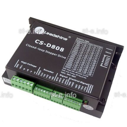  Серводрайвер шаговый CS-D808 Leadshine - st-e.info - Магнитогорск