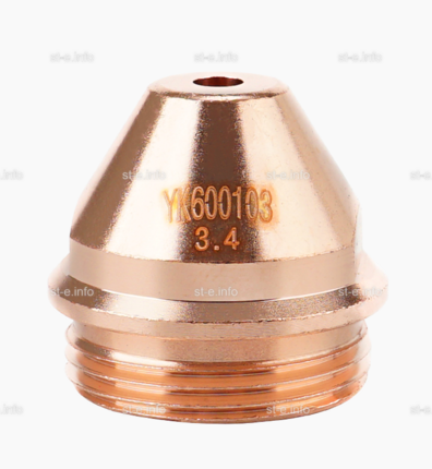 Сопло D=3.4 для плазмотрона YK600 - st-e.info - Магнитогорск